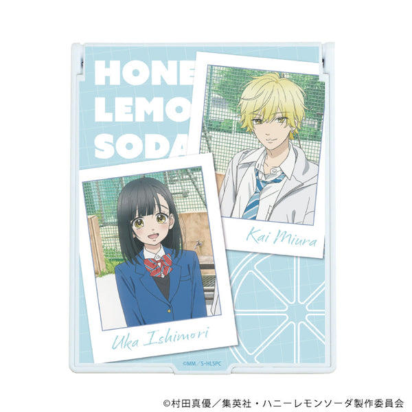 『ハニーレモンソーダ』デカキャラミラー01/石森羽花&三浦 界(公式イラスト)